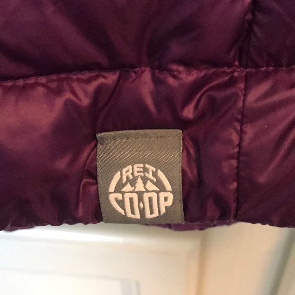REI vest great for spring and cooler night camping